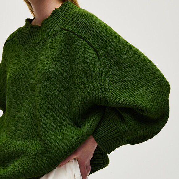 Babaa Jumper no72 in Pine - Picture 4 of 8